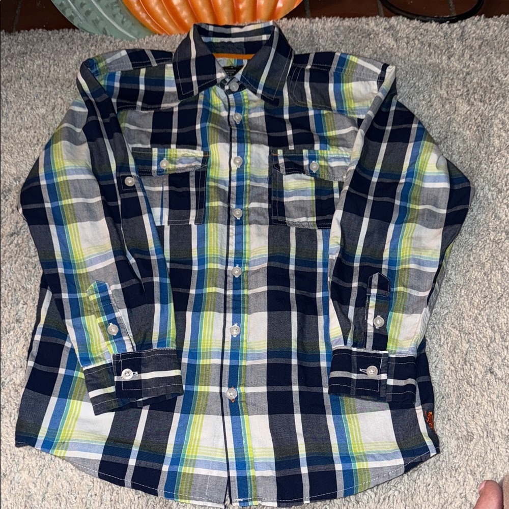 English Laundry boys button up collared shirt size 12